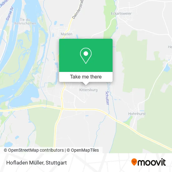 Карта Hofladen Müller