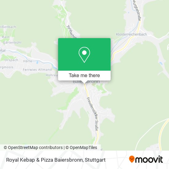 Карта Royal Kebap & Pizza Baiersbronn