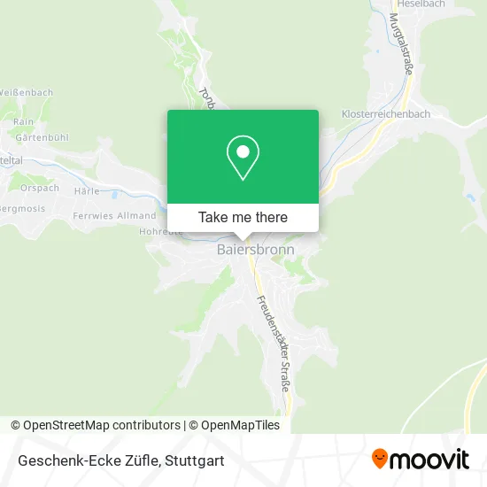 Карта Geschenk-Ecke Züfle