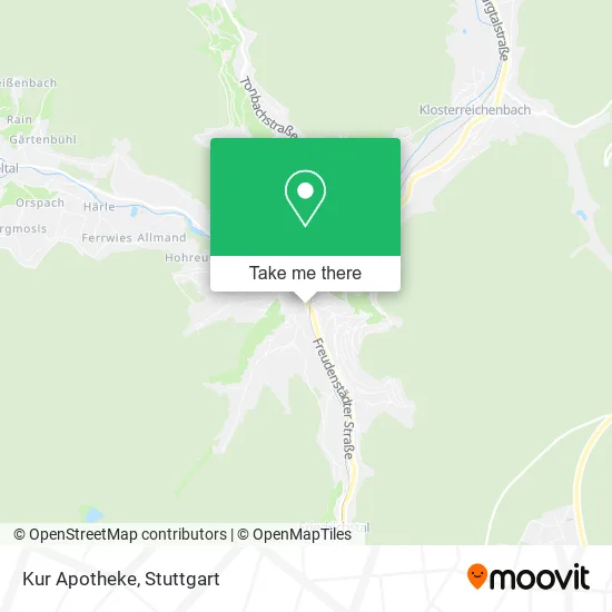 Карта Kur Apotheke