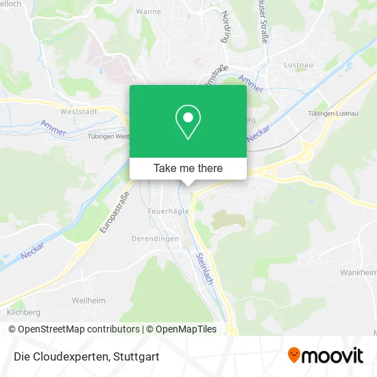 Карта Die Cloudexperten