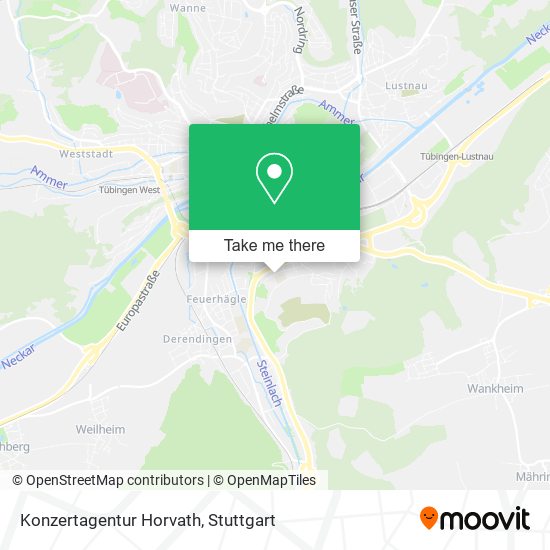 Карта Konzertagentur Horvath