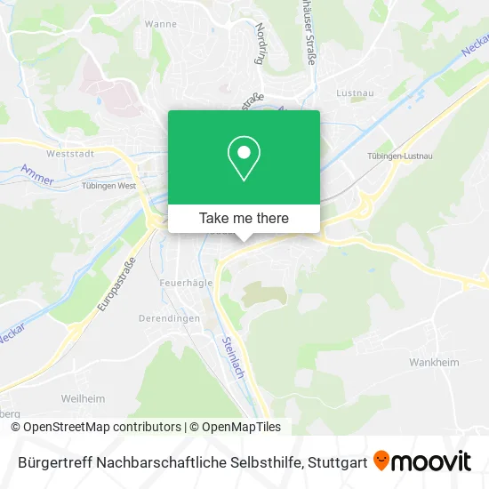 Карта Bürgertreff Nachbarschaftliche Selbsthilfe
