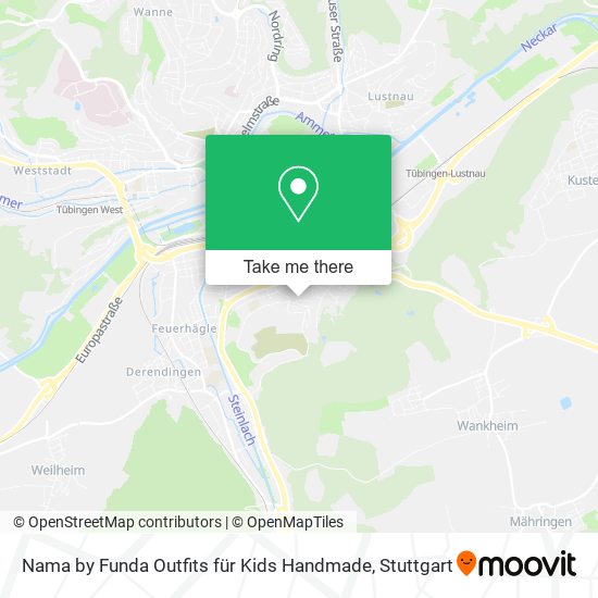 Nama by Funda Outfits für Kids Handmade map