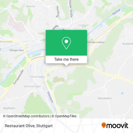Карта Restaurant Olive