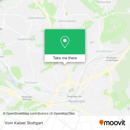 Карта Vom Kaiser