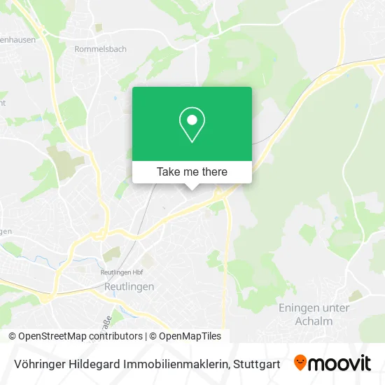 Карта Vöhringer Hildegard Immobilienmaklerin