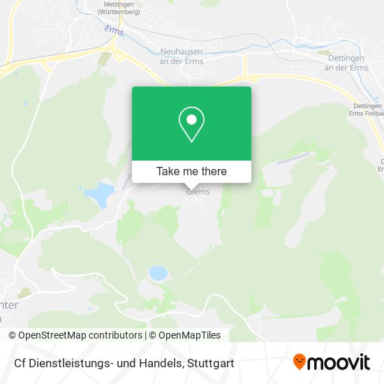 Cf Dienstleistungs- und Handels map