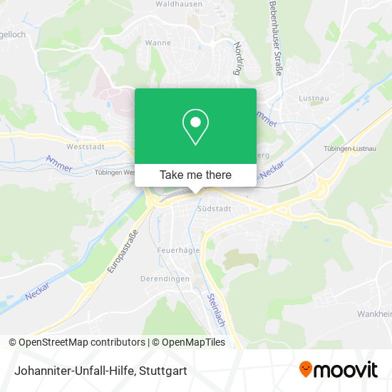Карта Johanniter-Unfall-Hilfe