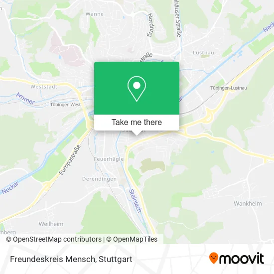Карта Freundeskreis Mensch