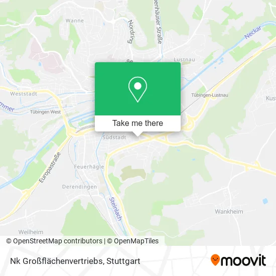 Карта Nk Großflächenvertriebs