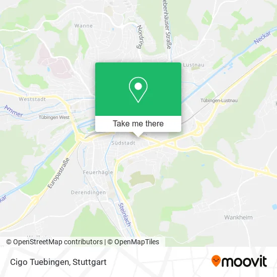 Карта Cigo Tuebingen