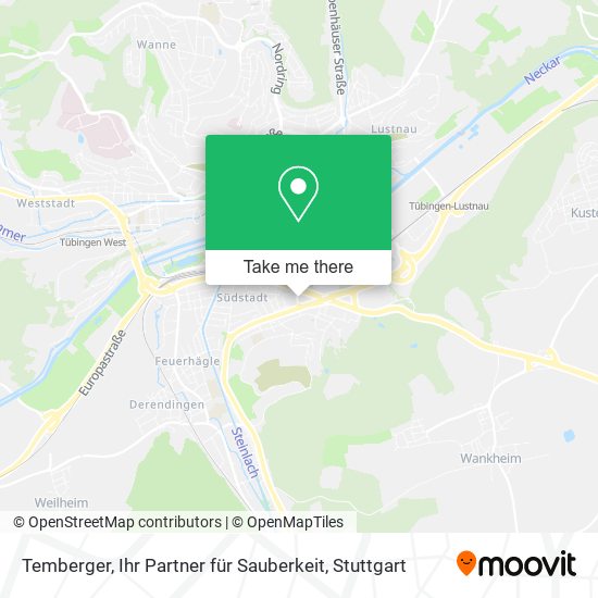 Карта Temberger, Ihr Partner für Sauberkeit