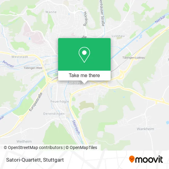 Карта Satori-Quartett