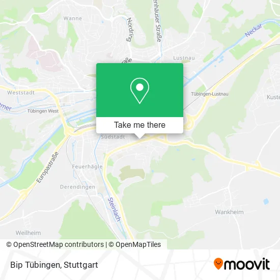 Карта Bip Tübingen