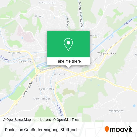 Карта Dualclean Gebäudereinigung