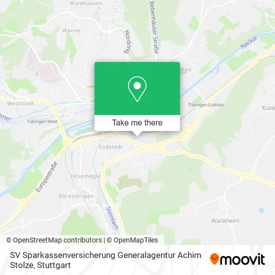 Карта SV Sparkassenversicherung Generalagentur Achim Stolze