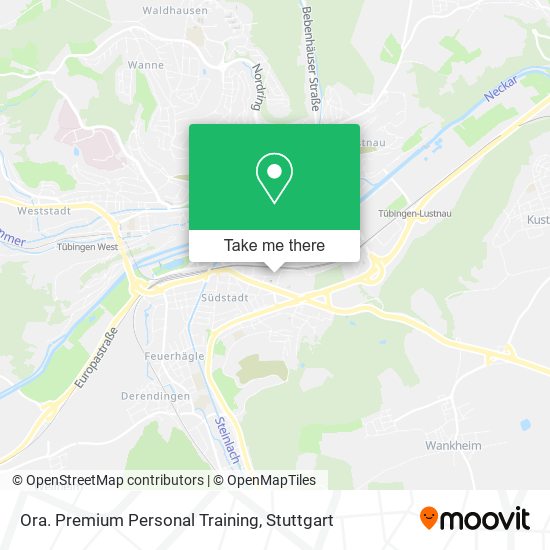 Карта Ora. Premium Personal Training
