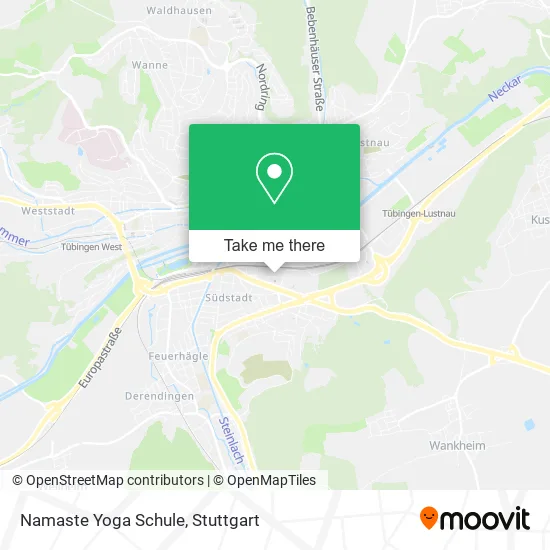 Карта Namaste Yoga Schule