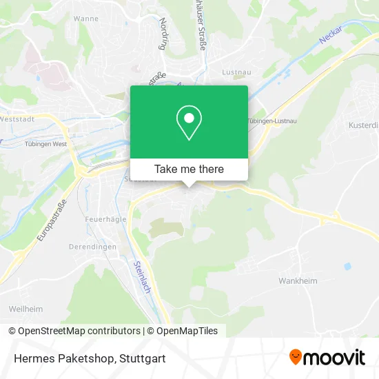 Карта Hermes Paketshop