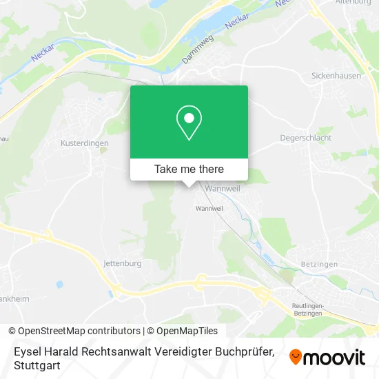 Карта Eysel Harald Rechtsanwalt Vereidigter Buchprüfer