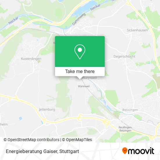Карта Energieberatung Gaiser