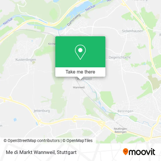 Карта Me di Markt Wannweil