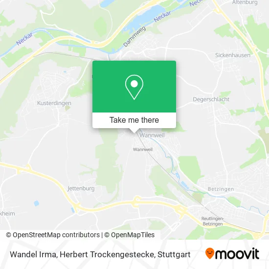 Карта Wandel Irma, Herbert Trockengestecke