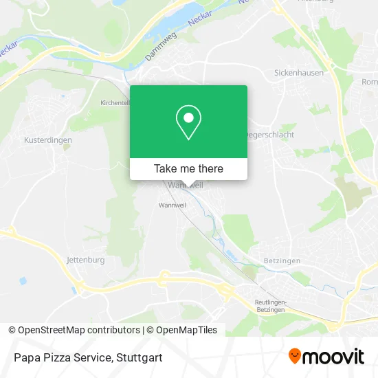 Карта Papa Pizza Service