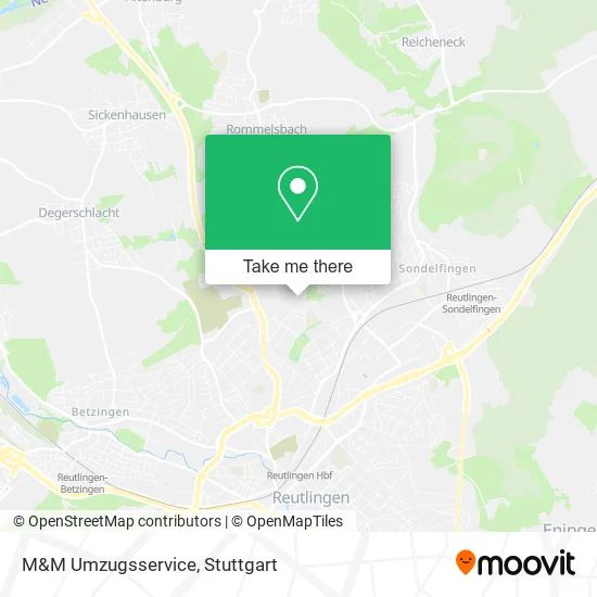 Карта M&M Umzugsservice
