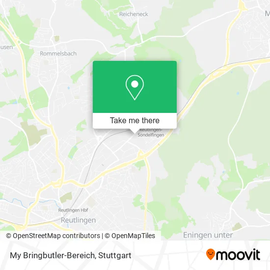 Карта My Bringbutler-Bereich