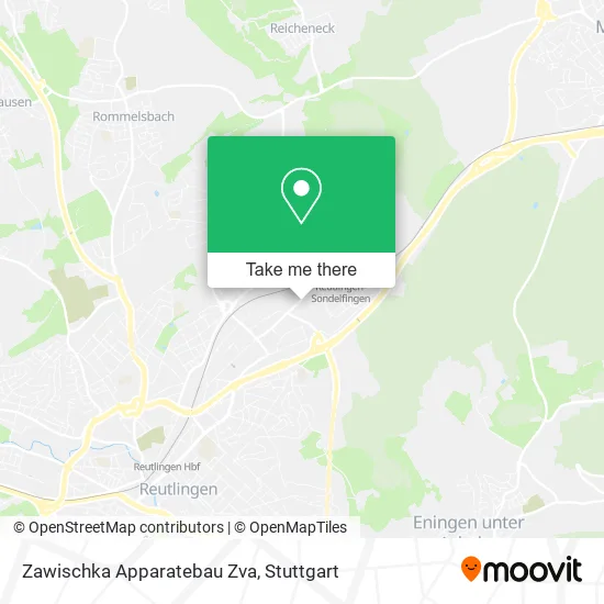 Карта Zawischka Apparatebau Zva