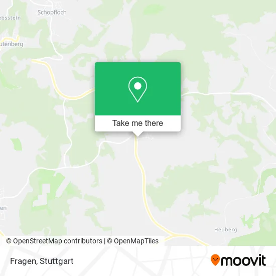 Карта Fragen