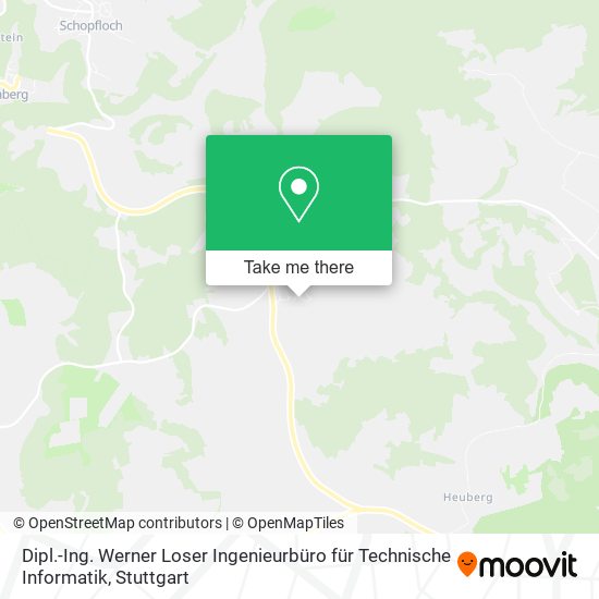 Dipl.-Ing. Werner Loser Ingenieurbüro für Technische Informatik map