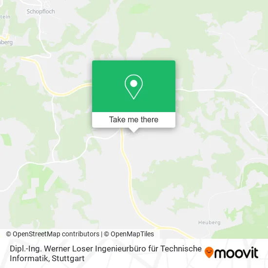 Карта Dipl.-Ing. Werner Loser Ingenieurbüro für Technische Informatik