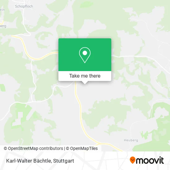 Карта Karl-Walter Bächtle