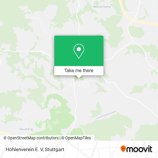 Höhlenverein E. V map