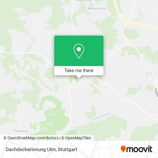 Dachdeckerinnung Ulm map