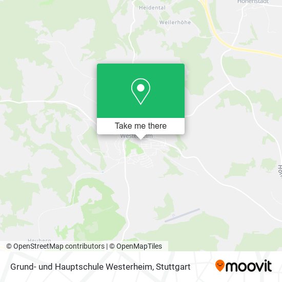 Grund- und Hauptschule Westerheim map