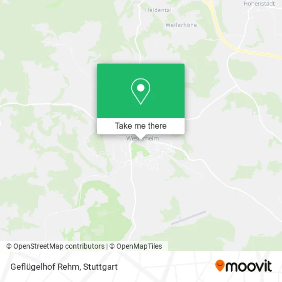 Карта Geflügelhof Rehm