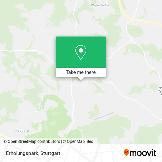 Карта Erholungspark