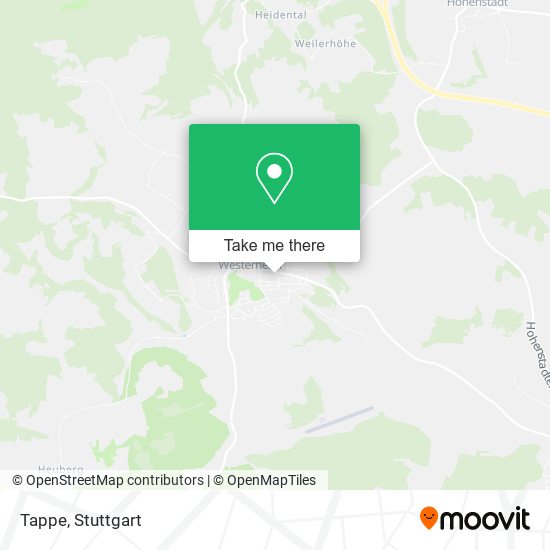 Карта Tappe
