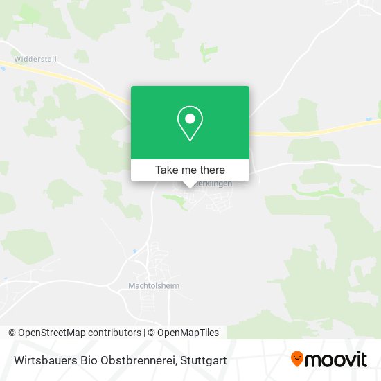 Карта Wirtsbauers Bio Obstbrennerei