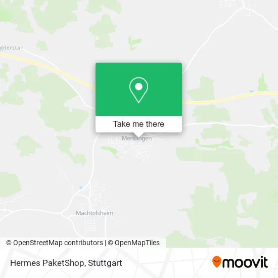 Карта Hermes PaketShop
