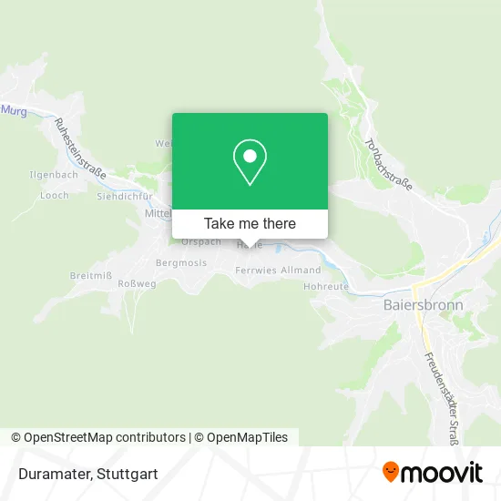Карта Duramater