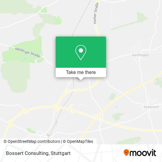 Bossert Consulting map