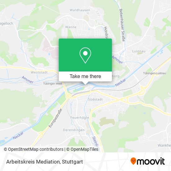 Arbeitskreis Mediation map
