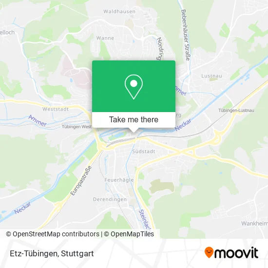 Карта Etz-Tübingen