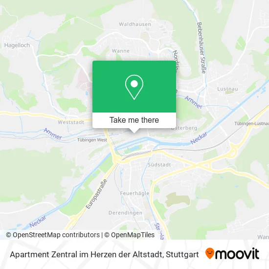 Карта Apartment Zentral im Herzen der Altstadt