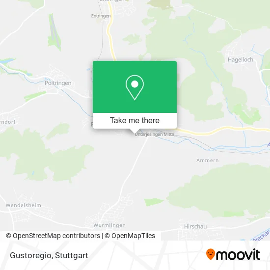 Карта Gustoregio